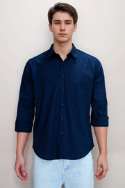 PYL Plain Casual Shirt
