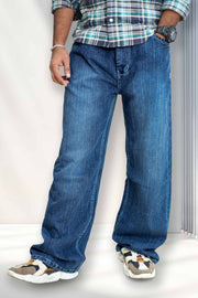 Fire Boat Wide Leg Baggy Jeans