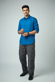 SSS Classic Satin Cotton Casual Shirt