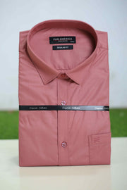 Pan America Solid Long Sleeves Formal Shirt