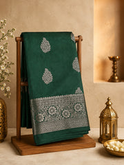 Royal Weave Semi Tusser Silk Saree