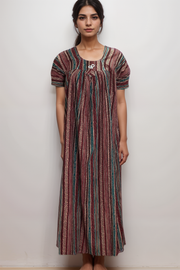 Women’s Printed Cotton Nighty – Babra Pattern