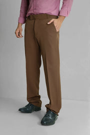 Krosswood Men’s Formal Baggy Trousers – Plain Design