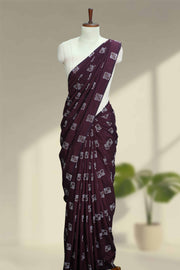 Georgette Saree – Full Body Print Work