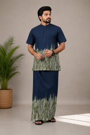 Paul Berg Signature Mens Kurta Dhoti Set
