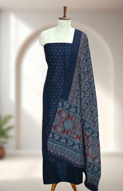 Silk Churidar Material Butta Work