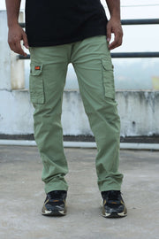 Cotton Mens Cargo Pant ā Plain Design