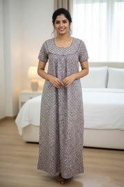 N Style Nighty – Printed Cotton