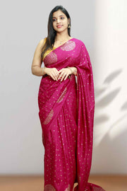 Fancy Saree-Stylish Butta Work