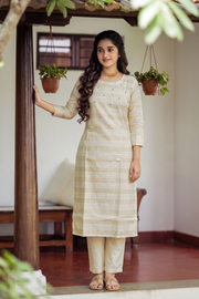 Classic Mirror Work Long Top