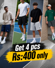 Comfort Flex Men's Combo Shorts (Pack of 4)
