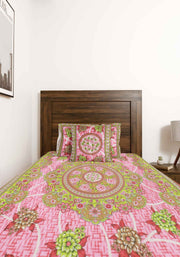 Damaka Single Bedsheet With Pillow Cover