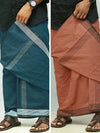 Men's Cotton Colour Dhothi (COMBO OFFER) - 190/-