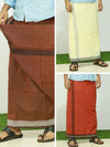 Combo Men's Cotton Color Dhothi 290/-