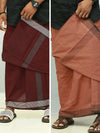 Men's Cotton Colour Dhothi (COMBO OFFER) - 190/-