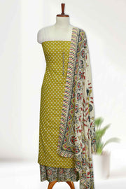 Ajrakh Grace Cotton Churidar Set