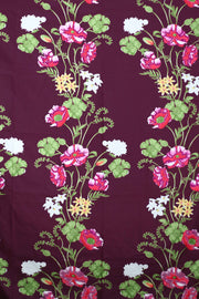 Floral Print Double Bedsheet with Matching Pillow Covers