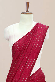 Fancy Vichithra Saree – Golden Glitter Full Body Work