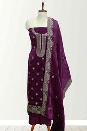 Premium Georgette Churidar Material – Golden Glow Edition