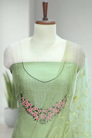 Silk Churidar Material