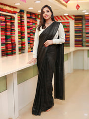 Georgette Plain Elegance Designer Saree