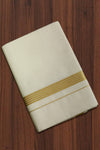 Men’s Cotton Dhothi with Golden Border