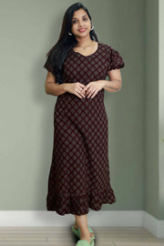 Cotton Night Dress – Free Size