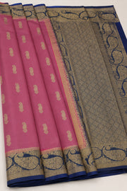 Classic Contrast Silk Saree