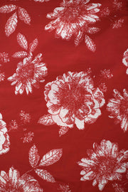 Cotton Floral Running Material