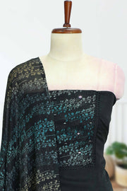 Silk Churidar Material-Lace Work