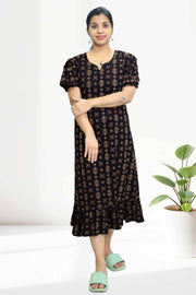 Printed Cotton  Nightdress