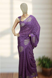 Fancy Saree-Stylish Butta Work