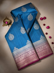 Majestic Border Silk Saree