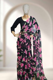 Garden Saree – Floral Print