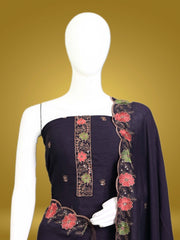 Silk Churidar Material