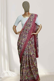 Linen Touch Fancy Saree