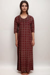 Comfort Cotton Nighty – Ajrakh Print
