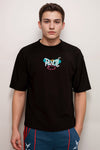 Teach Peach: Loopknit Printed T-Shirt - Just ₹200!