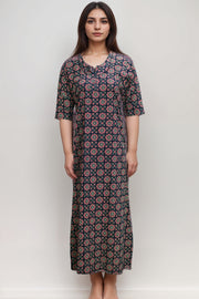 Cotton Printed Nighty – Free Size