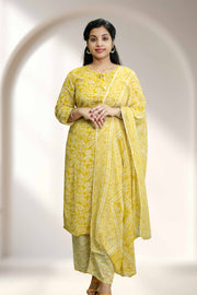 Cotton Churidar-Printed