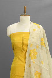 Sequin Drape Silk Churidar Material