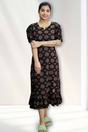 Cotton Night Dress – Free Size