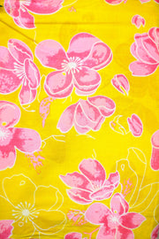 Floral Weave Cotton Fabric Running Material