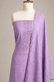 Silk Mirror Work Butta Churidar Material