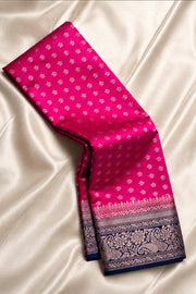 Traditional Paisley Bangalori Silk Saree
