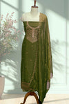 Premium Georgette Churidar Material Set