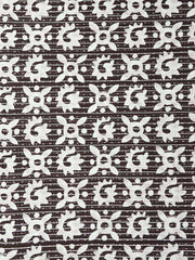 Cotton printed running material