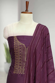 Elegant Silk Churidar Material