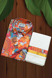 Combo Shirt & Dhothi Set