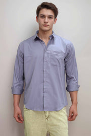 PYL Plain Casual Shirt